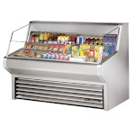 True THAC-60-S-HC-LD - Air Curtain Merchandiser, 60-1/8